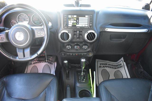 used 2013 Jeep Wrangler Unlimited car, priced at $15,987