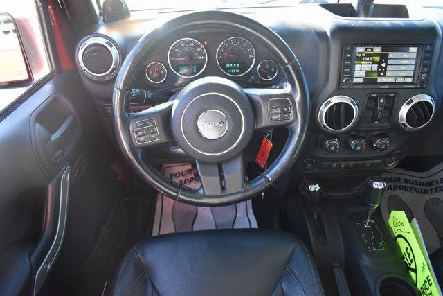 used 2013 Jeep Wrangler Unlimited car, priced at $15,987