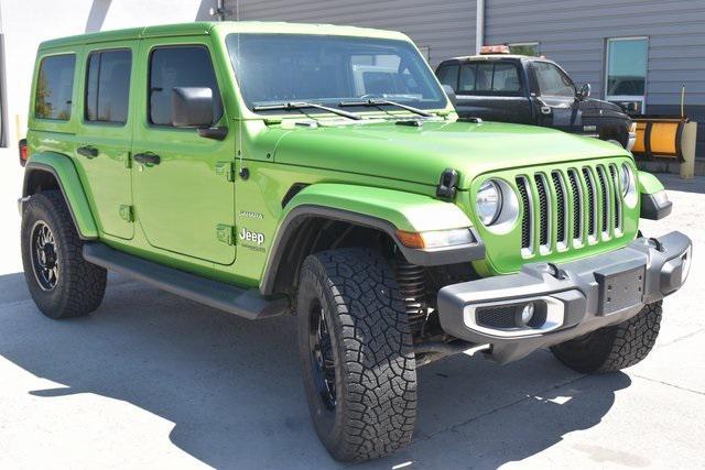 used 2020 Jeep Wrangler Unlimited car, priced at $31,987