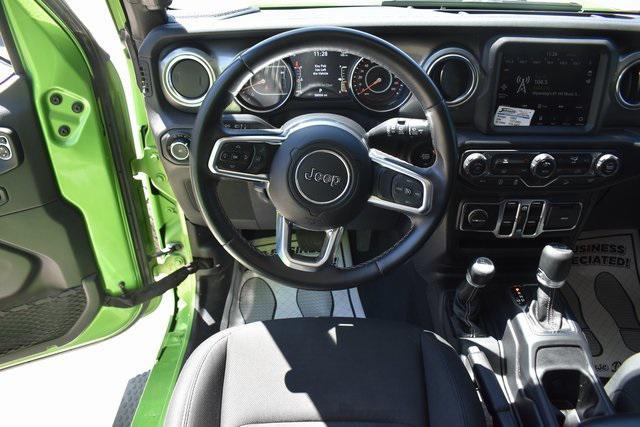 used 2020 Jeep Wrangler Unlimited car, priced at $31,987