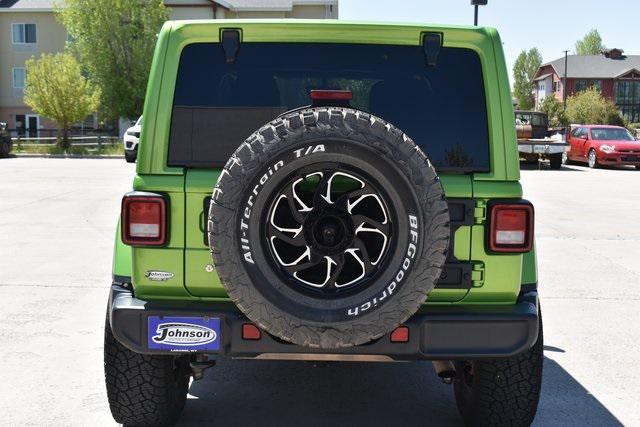 used 2020 Jeep Wrangler Unlimited car, priced at $31,987