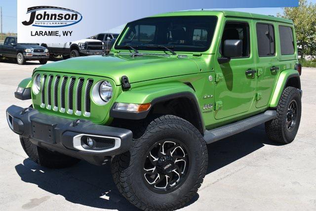 used 2020 Jeep Wrangler Unlimited car, priced at $31,987