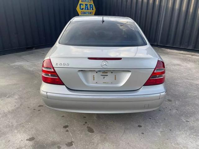 used 2003 Mercedes-Benz E-Class car, priced at $4,999