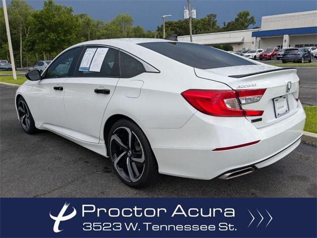 used 2021 Honda Accord car, priced at $20,763