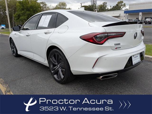 used 2022 Acura TLX car, priced at $35,528