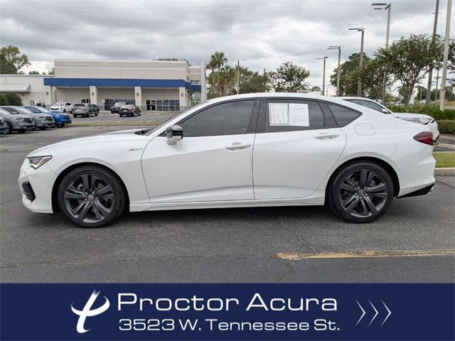used 2022 Acura TLX car, priced at $35,528