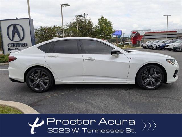 used 2022 Acura TLX car, priced at $35,528