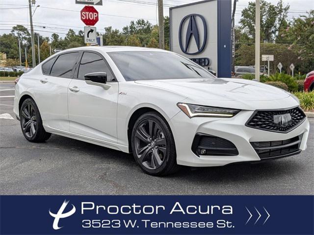 used 2022 Acura TLX car, priced at $36,741