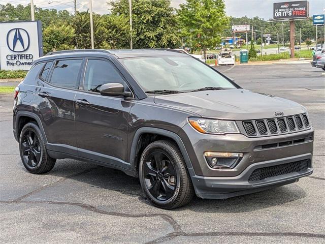 used 2021 Jeep Compass car, priced at $19,639