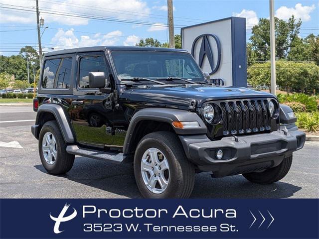used 2022 Jeep Wrangler car, priced at $28,814