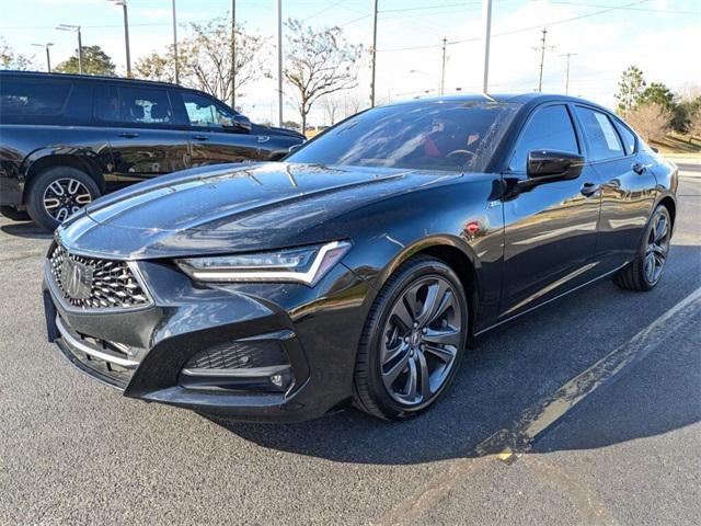 used 2022 Acura TLX car, priced at $34,845