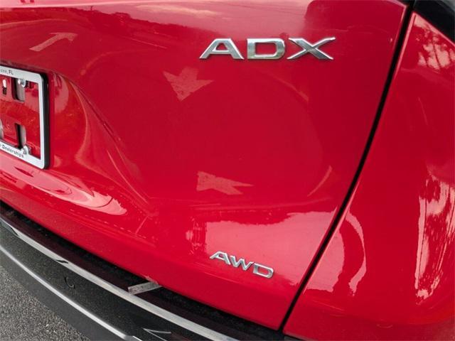 new 2025 Acura ADX car, priced at $45,350