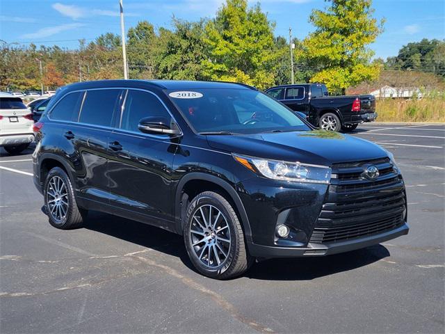 used 2018 Toyota Highlander car, priced at $19,923