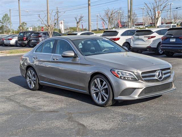 used 2020 Mercedes-Benz C-Class car, priced at $27,854