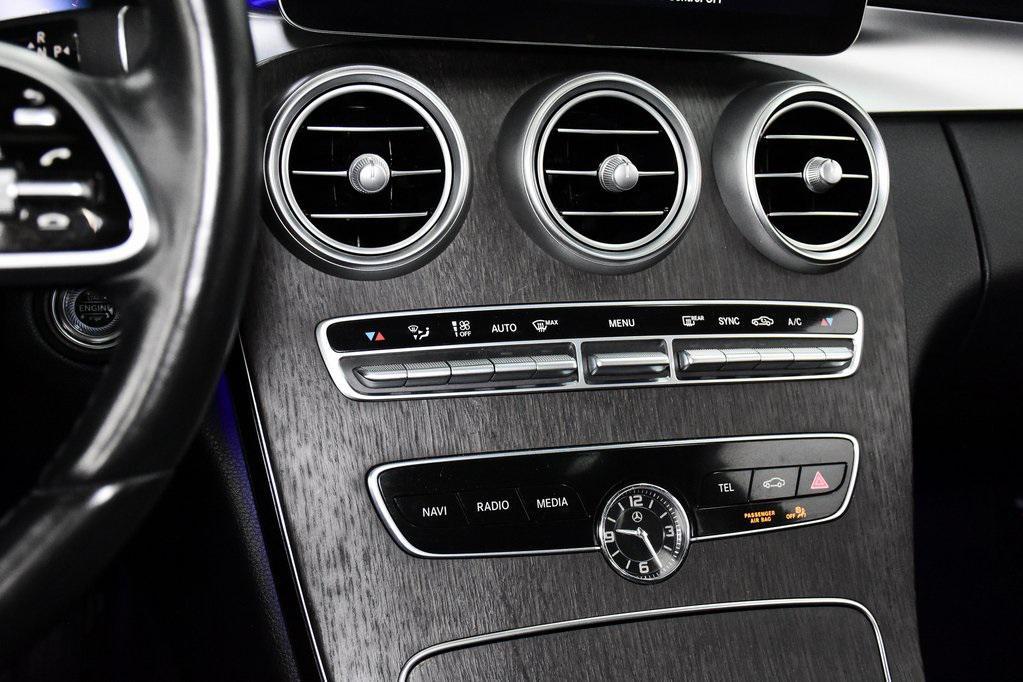 used 2021 Mercedes-Benz C-Class car, priced at $26,750