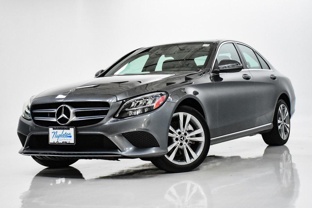 used 2021 Mercedes-Benz C-Class car, priced at $26,750