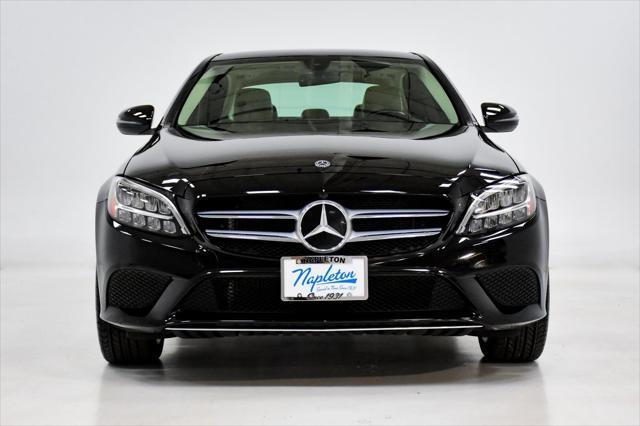 used 2021 Mercedes-Benz C-Class car, priced at $29,495