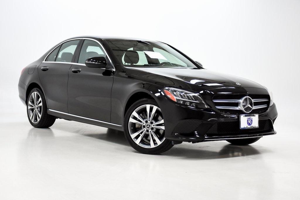 used 2021 Mercedes-Benz C-Class car, priced at $27,995