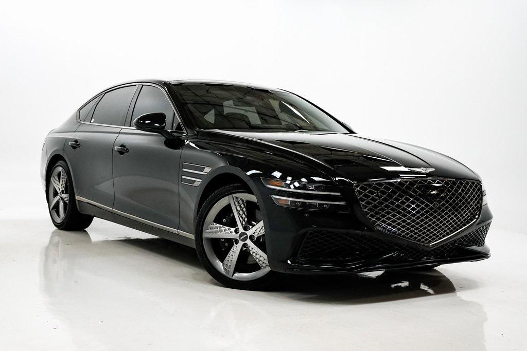 used 2024 Genesis G80 car, priced at $46,996