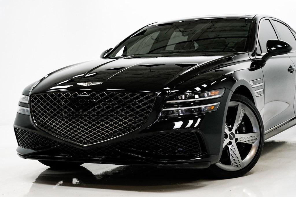 used 2024 Genesis G80 car, priced at $46,996