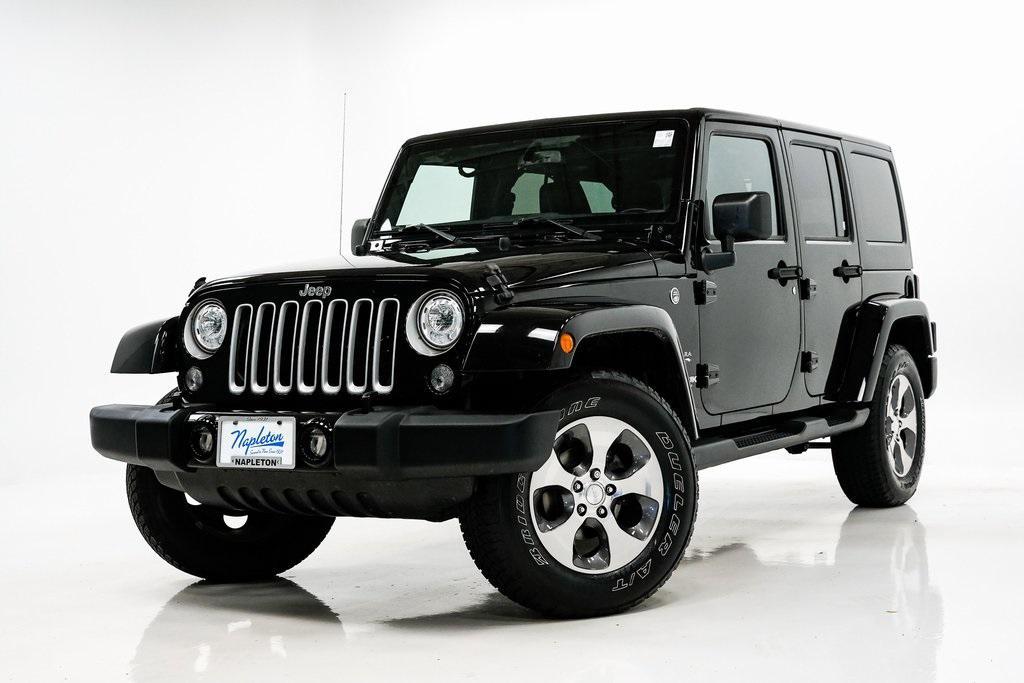 used 2018 Jeep Wrangler JK Unlimited car, priced at $17,850