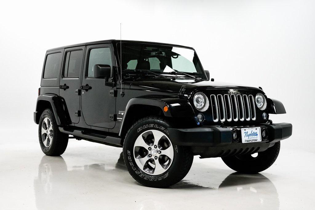 used 2018 Jeep Wrangler JK Unlimited car, priced at $17,850