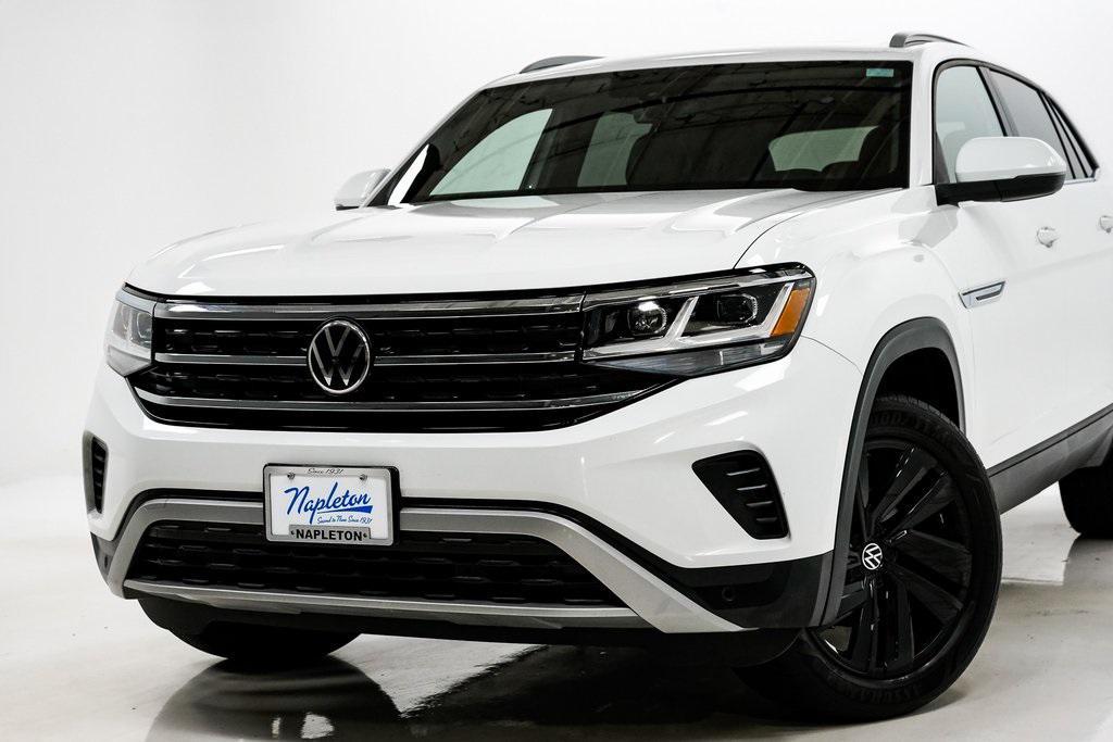 used 2022 Volkswagen Atlas Cross Sport car, priced at $23,995