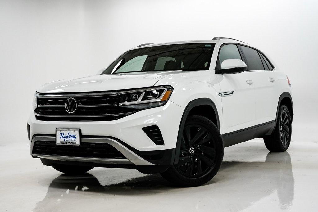 used 2022 Volkswagen Atlas Cross Sport car, priced at $23,995