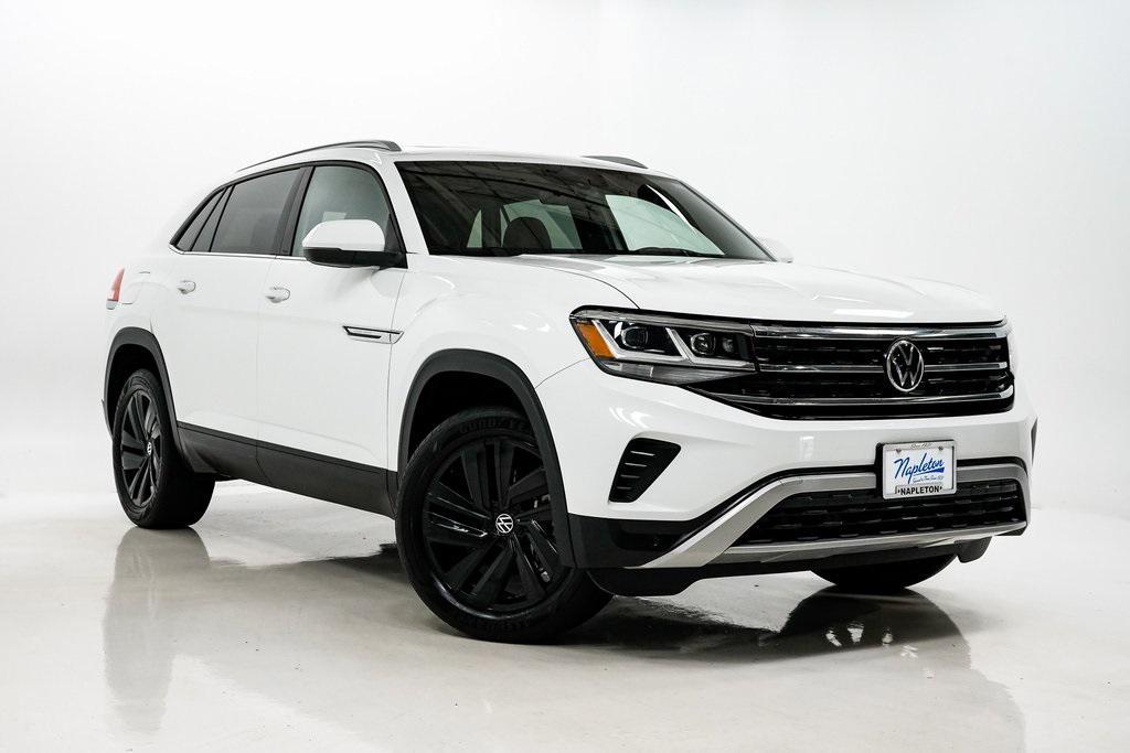 used 2022 Volkswagen Atlas Cross Sport car, priced at $23,995