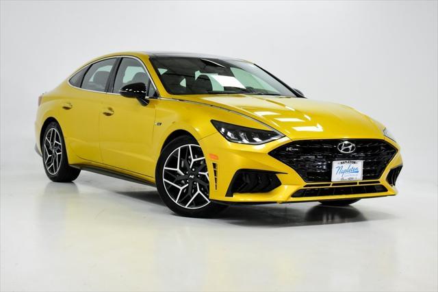 used 2021 Hyundai Sonata car, priced at $22,990