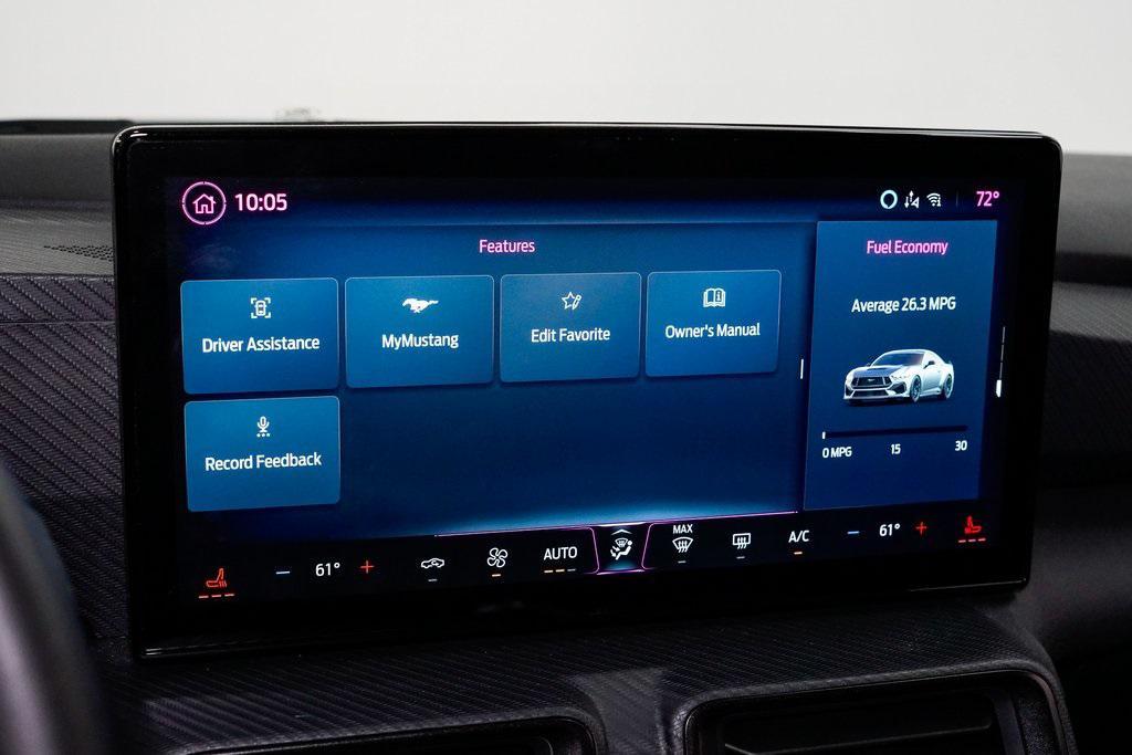 used 2024 Ford Mustang car, priced at $27,500