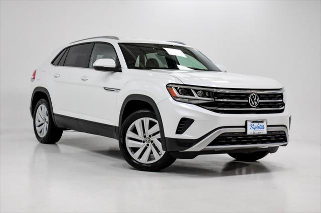 used 2021 Volkswagen Atlas Cross Sport car, priced at $25,677