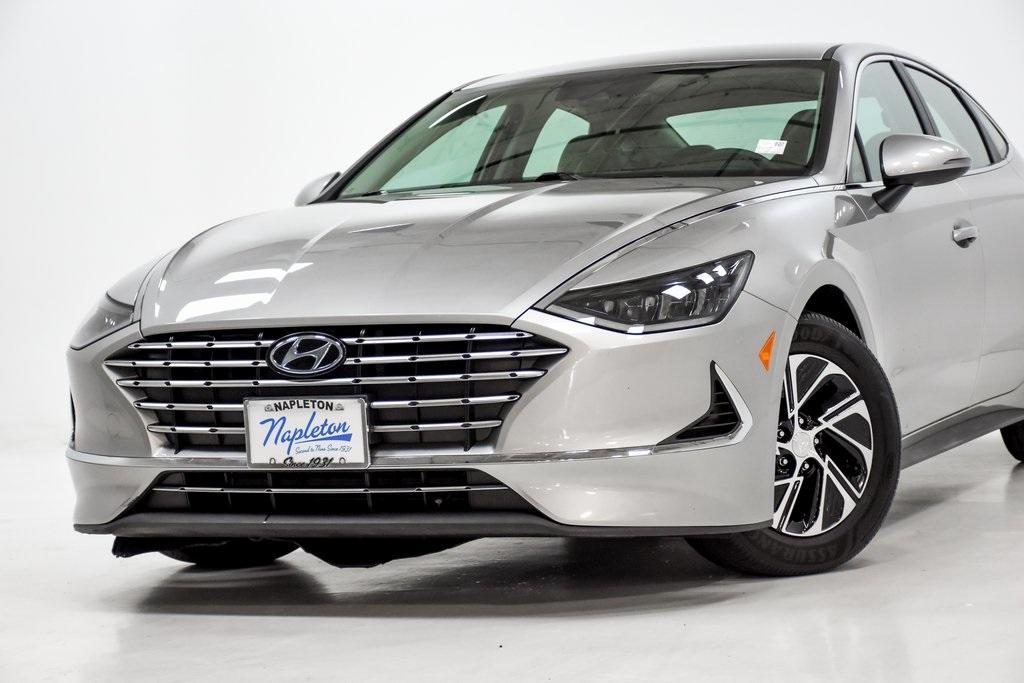 used 2021 Hyundai Sonata Hybrid car, priced at $21,995