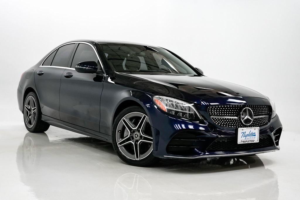 used 2019 Mercedes-Benz C-Class car, priced at $19,325