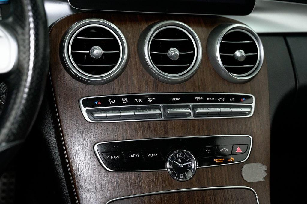 used 2019 Mercedes-Benz C-Class car, priced at $19,325