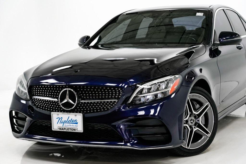used 2019 Mercedes-Benz C-Class car, priced at $19,325