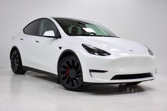 used 2022 Tesla Model Y car, priced at $31,495