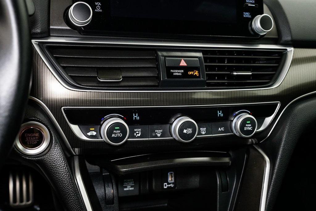 used 2019 Honda Accord car, priced at $19,500