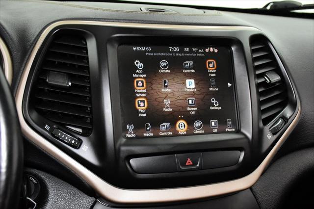 used 2017 Jeep Cherokee car, priced at $11,995