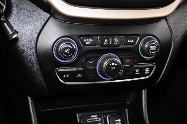 used 2017 Jeep Cherokee car, priced at $11,995