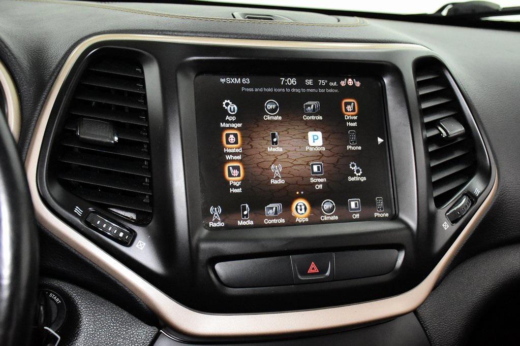 used 2017 Jeep Cherokee car, priced at $11,499
