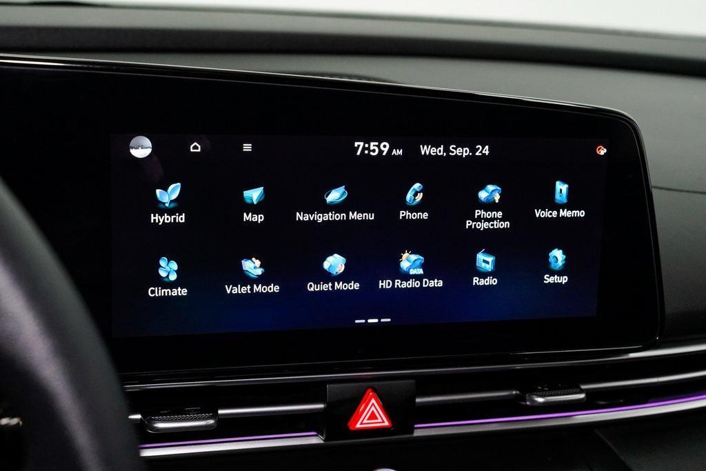 used 2024 Hyundai ELANTRA HEV car, priced at $20,997