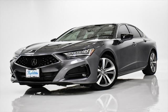 used 2021 Acura TLX car, priced at $27,500