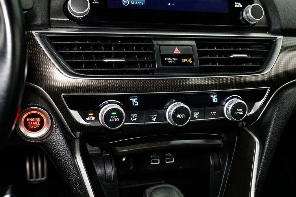used 2022 Honda Accord car, priced at $23,500