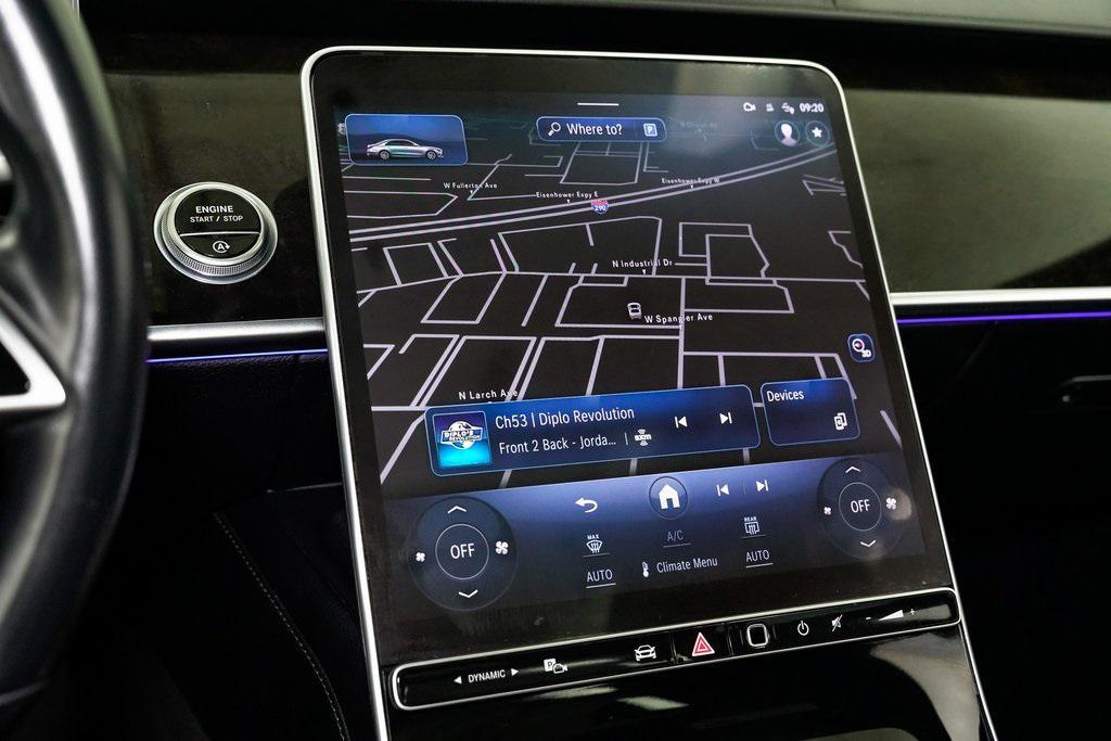 used 2022 Mercedes-Benz S-Class car, priced at $59,987