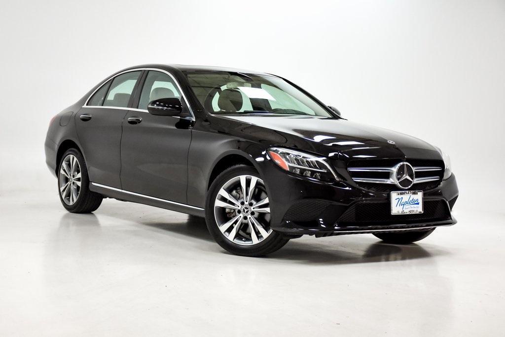 used 2020 Mercedes-Benz C-Class car, priced at $27,990