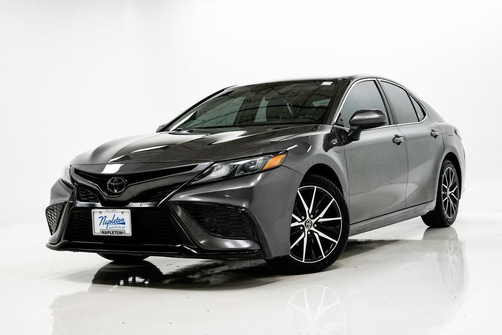 used 2021 Toyota Camry car, priced at $14,500