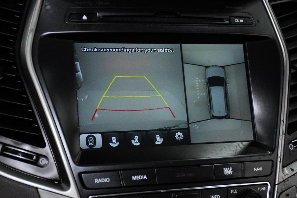 used 2017 Hyundai Santa Fe car, priced at $17,185