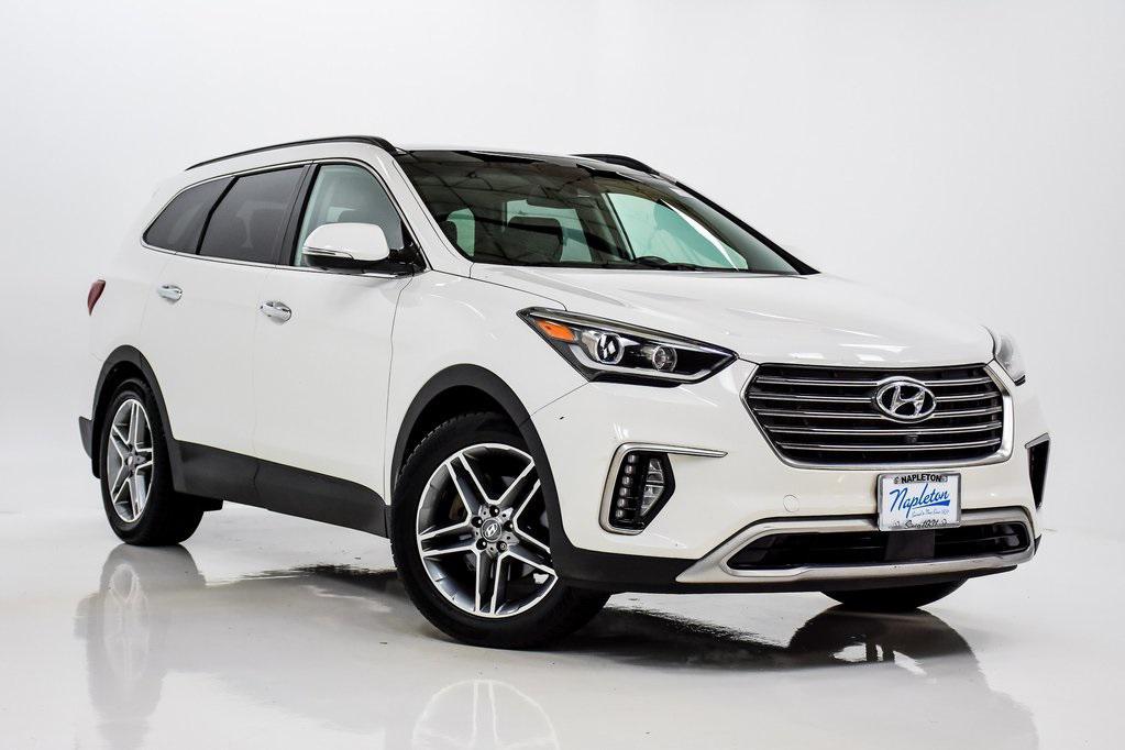 used 2017 Hyundai Santa Fe car, priced at $17,185