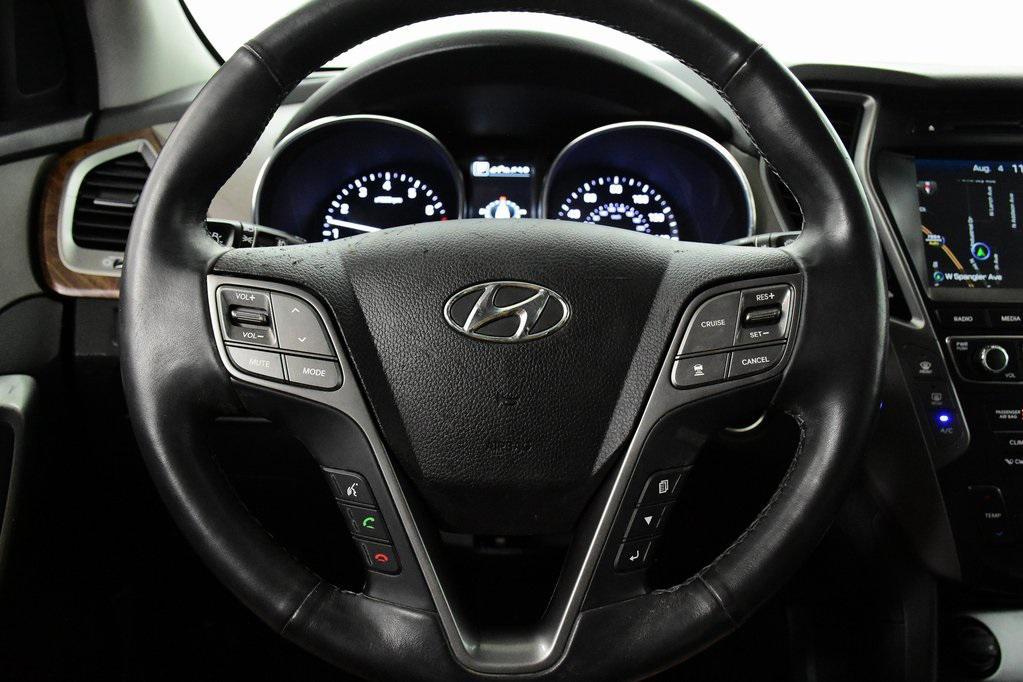 used 2017 Hyundai Santa Fe car, priced at $17,185